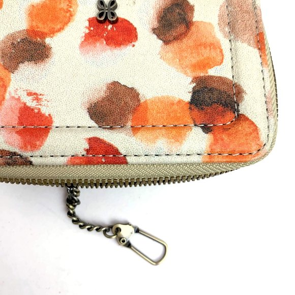 HOBO Dots Print Nila Small Zip Around wallet - Picture 4 of 7